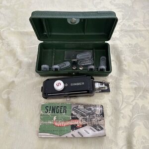 Vintage Singer Buttonholer 160506 Sewing Machine Attachment in Plastic Case